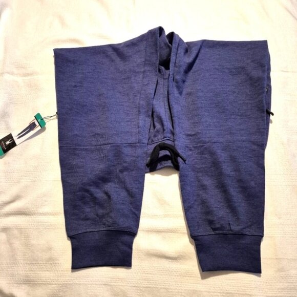 Spyder Active men's size XL navy tapered leg reflective joggers, NWT - Picture 9 of 9